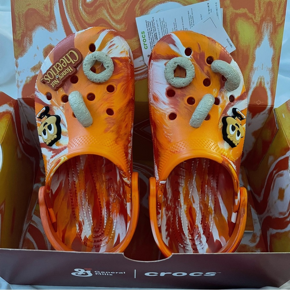 Limited Edition Honey Nut Cheerios Crocs